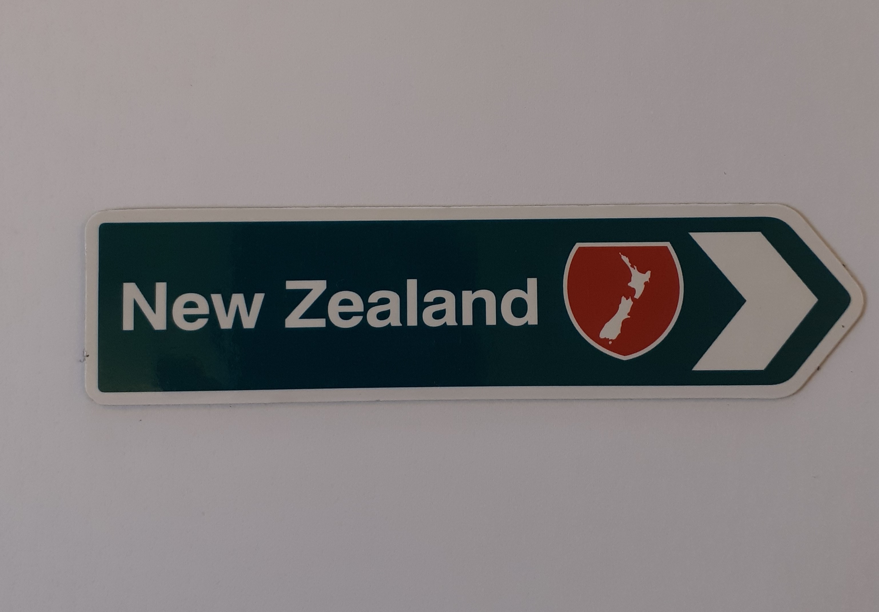 Fridge magnet - New Zealand Green